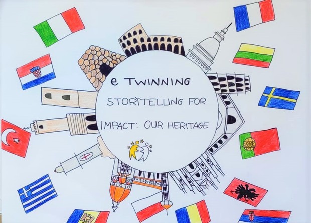 Etwinning tutto l’anno, il progetto delle classi seconda C e terza A del nostro istituto